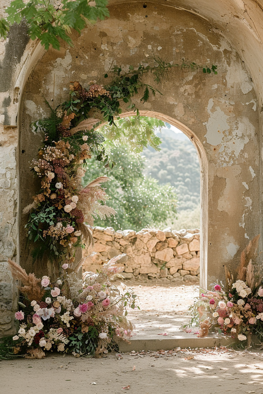 miaoji8079_archway_with_flowers_by_an_old_rustic_barn_in_the_st_fa5cff2d-c79e-436a-beff-b399e8f08005